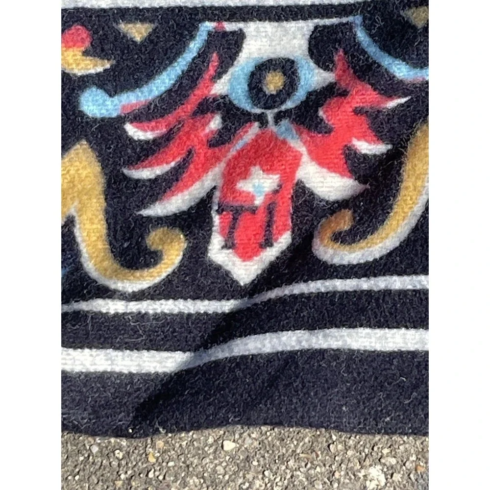 Vintage Tiger Landscape Tapestry Cotton Wall Hanging 56x36